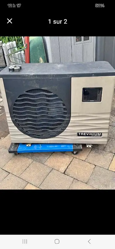 thermopompe de piscine 55 000 btu reconditionner , View more