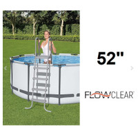 Bestway Flowclear 52" Above Ground Pool Ladder- BRAND NEW