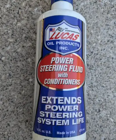Lucas Oil, 10442 Power Steering Fluid with Conditioners - 16fl oz (473mL) • For ALL made vehicles, E...