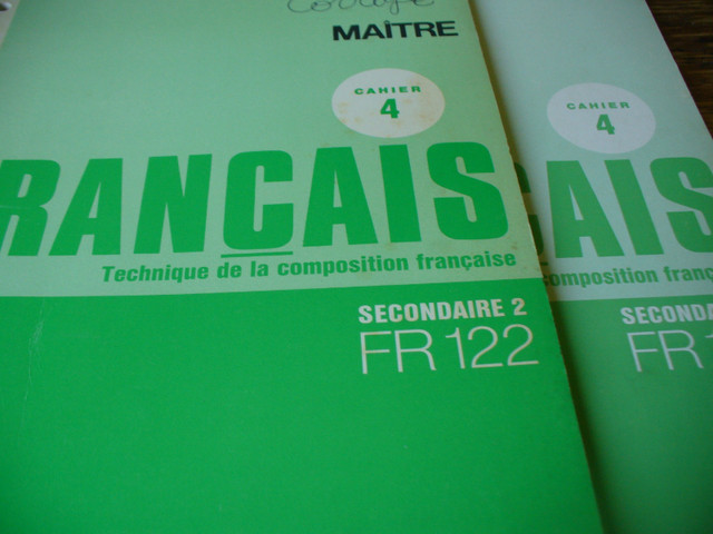 Cahiers d'exercices, manuels scolaires du secondaire dans Manuels  à Ville de Montréal