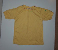 Vintage Toddler Girls Yellow Shirt Top Pacemaker Togs Size 4