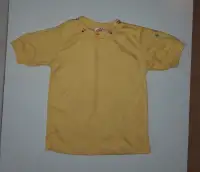 Vintage Toddler Girls Yellow Shirt Top Pacemaker Togs Size 4