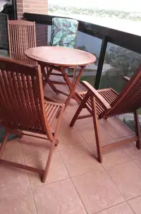 Indoor/Outdoor wood table