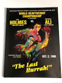 Larry Holmes vs Muhammed Ali World Heavyweight Boxing 1980