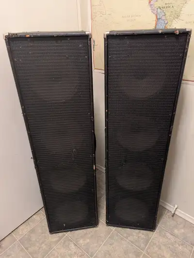 Stage Monitors Peavey 4 X 8" 120 Watt 8 Ohm Loud Speakers, View more
