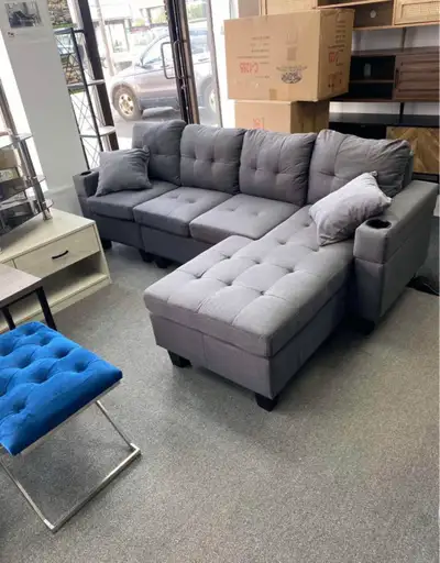 Grey Sectional Couch, View more