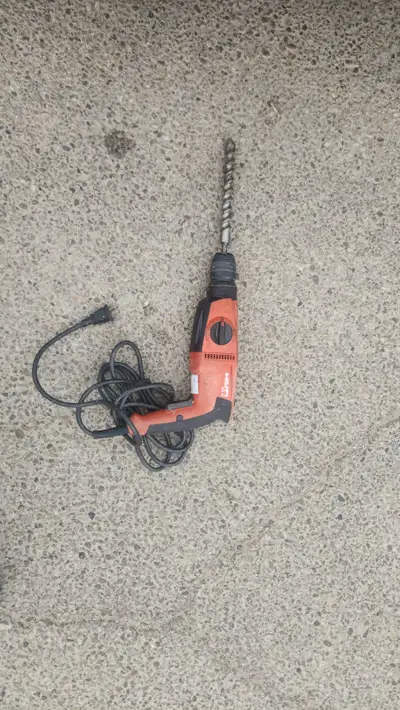 hilti te 2 hammer drill 115 volt can drill and hammer drill 130$, View more