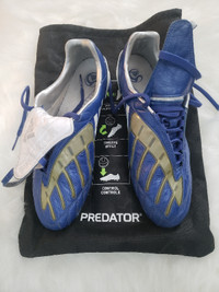 Adidas Predator Powerswerve TRX FG Blue/White US Size 9 RARE