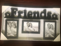 Picture frame Friends. Holds three 6 inch x 4 inch pictures.