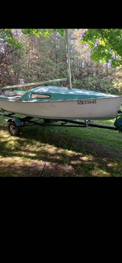 Rare Canadian-built Sirocco 15,one of only about 350 produced. Designed by Peter Des Lauriers and bu...