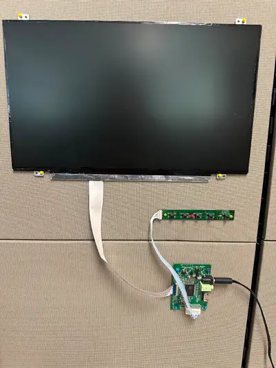 Laptop display & driver board, View more