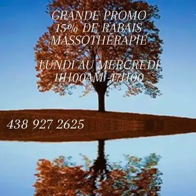 Bonjour Maria Massotherapeute certifiée, reçus d'assurance Massage suedois therapeutique Séances de...