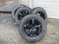 Four Touren 16" Wheels and Winter Tires With Lots of Tread