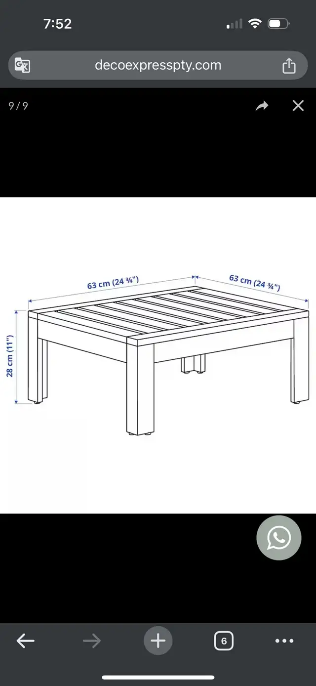 IKEA Applaro Love Seat and Table - Outdoor Furniture in Patio & Garden Furniture in City of Toronto - Image 5