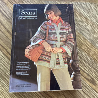 Vintage 1976 Sears Regina Canada Fall & Winter ‘76 Catalogue