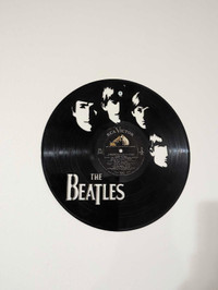 VINTAGE The Beatles wall art  laser cut