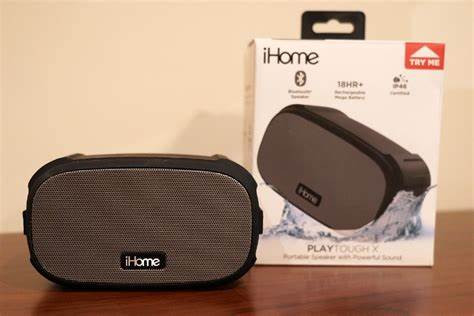 iHome PLAYTOUGH X Portable Bluetooth Speaker, Black, IBT300 in Speakers in Kitchener / Waterloo - Image 2