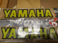 Yamaha Yellow Swingarm And Fork Stickers