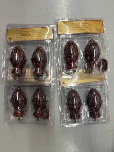 Pineapple Wood Pole End Mahogany., View more