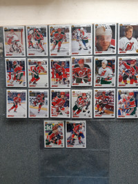 Carte de hockey Devils du New Jersey Upper Deck 1991-1992
