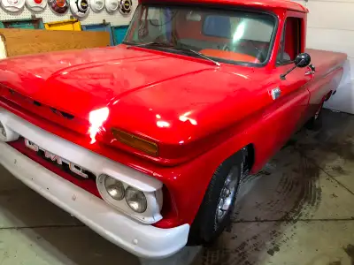 1966 GMC 1/2 ton fleetside long box. Too many things to list. 350 with a Factory Automatic. Body and...