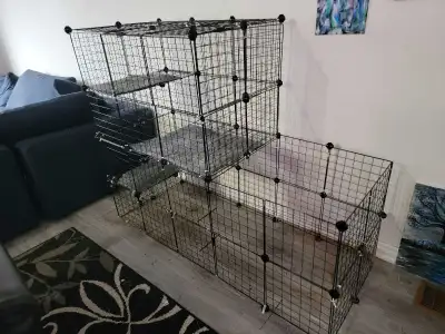 XL rabbit cage + food/accessories, View more