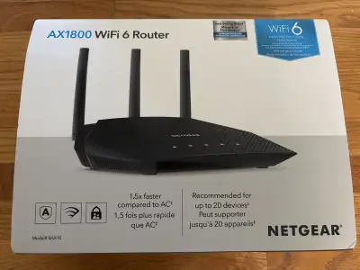 Netgear Nighthawk AX1800 Router, View more