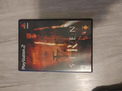 Selling Siren for PS2. Text 647 5278830 for faster responses.