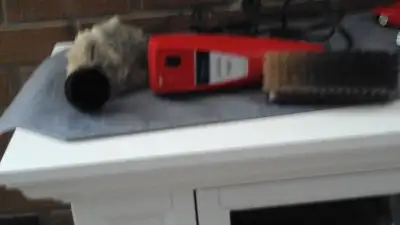 Electric shoe polisher and puffer, View more