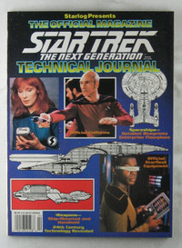 Starlog Presents Off. Star Trek Next Gen. Technical Journal 1992