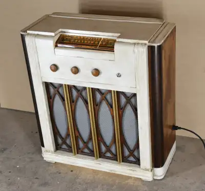 Antique Système Audio transformé, View more