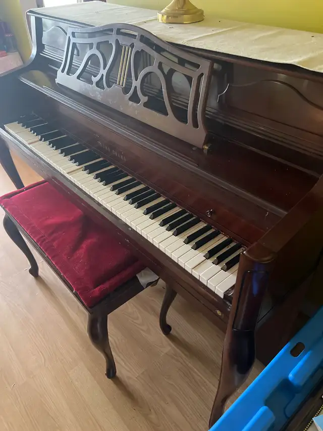 piano and bench in Pianos & Keyboards in Edmonton - Image 4