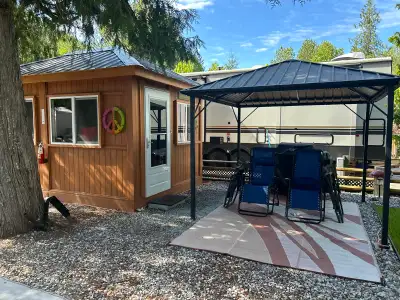 ⸻ Your Summer Escape in Shuswap Falls RV Park (Between Enderby & Mabel Lake) Tucked away at the quie...
