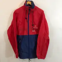 Vintage kway molson waterproof jacket