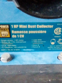 Powerfist 1HP dust collector