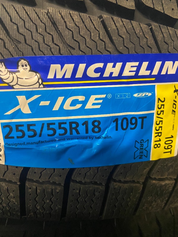 4 Brand New Michelin XIce Xi2 RunFlat 255/55R18 Winter tires Tires
