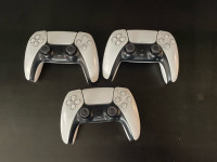 Three PS5 Controllers