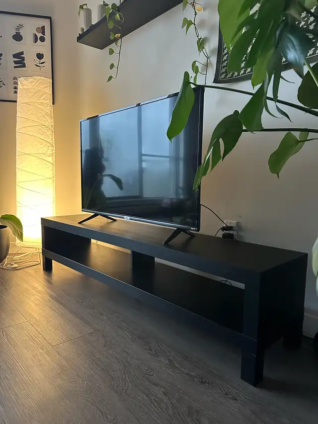 TV bench, black-brown  in TV Tables & Entertainment Units in Downtown-West End - Image 2