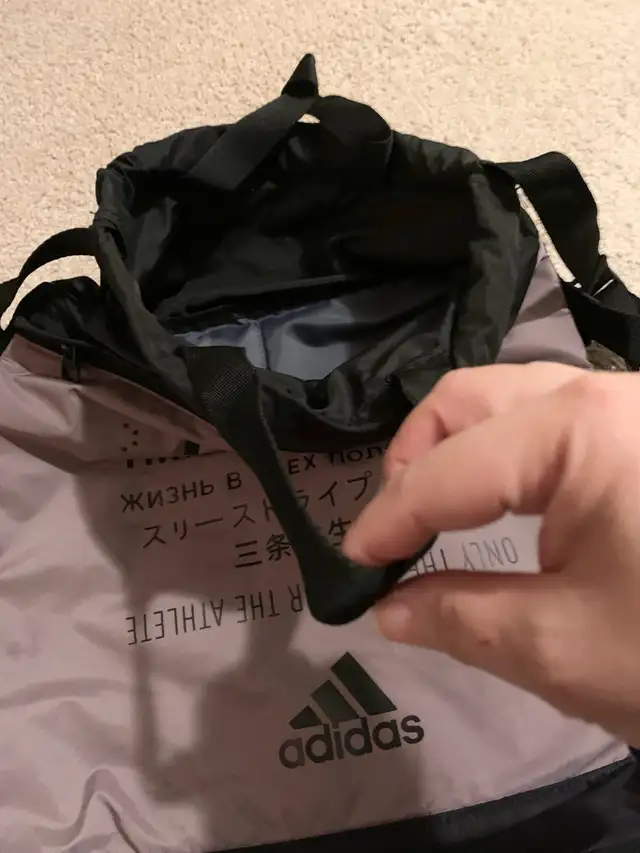 Adidas Golf Gym Tote Sackpack Bag w/ shoulder straps63793656015105121