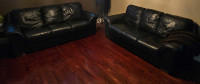 Top grain leather couches