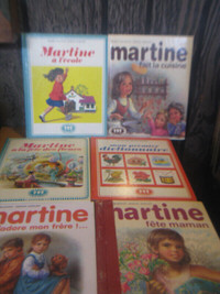 Livres de Martine. 6$ chacun