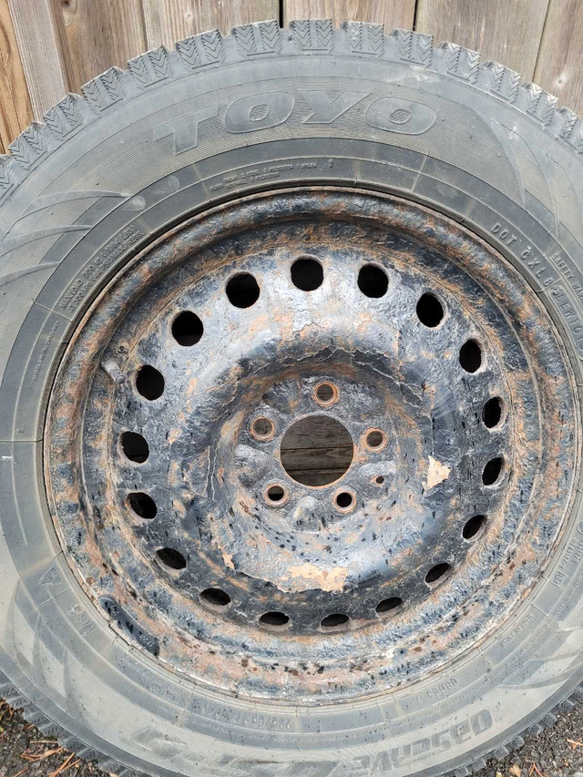 235/65/17 winter tires/rims in Tires & Rims in Kingston