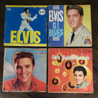Four Vintage Elvis Presley LPs Vinyl
