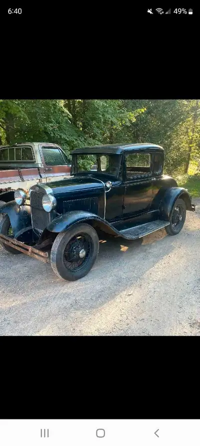 1930 model a 5 window coupe 