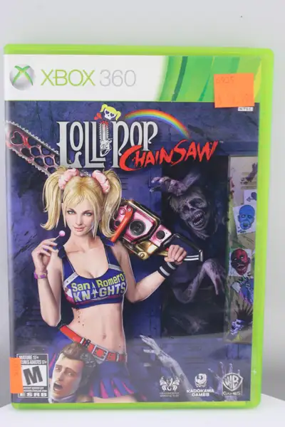 For sale Lollipop ChainSaw- Video Game for XBOX 360 Great overall condition Fully functional Sold ex...