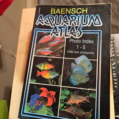 Baensch Aquarium Atlas Photo Index 1-5, View more