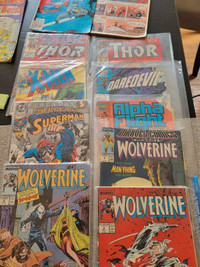 Marvel collectible Comic books 70's 80's