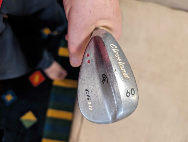 Cleveland LH Steel Shaft CG10 60 degree Wedge in Golf in St. Catharines