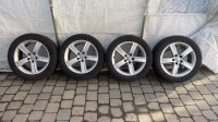 Audi 17” Rims with winter tires