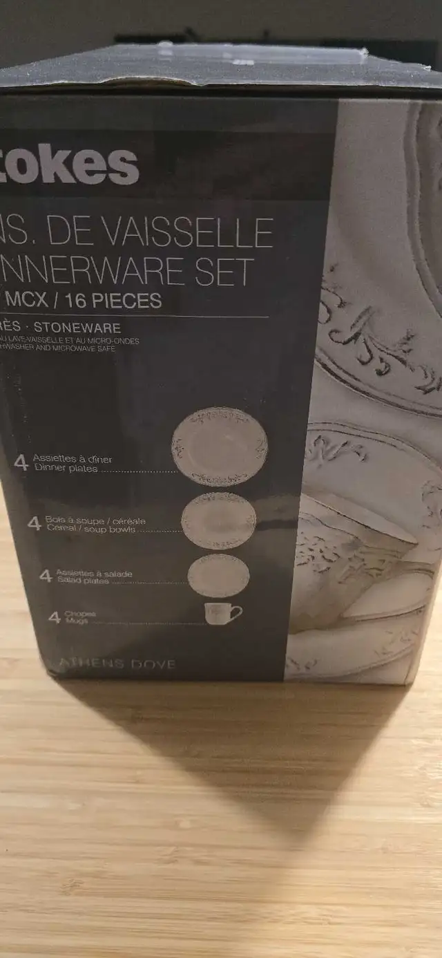 16 Piece Dinnerware Set in Kitchen & Dining Wares in Oshawa / Durham Region - Image 3